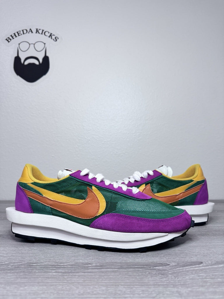 Size 15 - Nike x Sacai LDWaffle 'Pine Green' BV0073-301 Authentic NEW DS