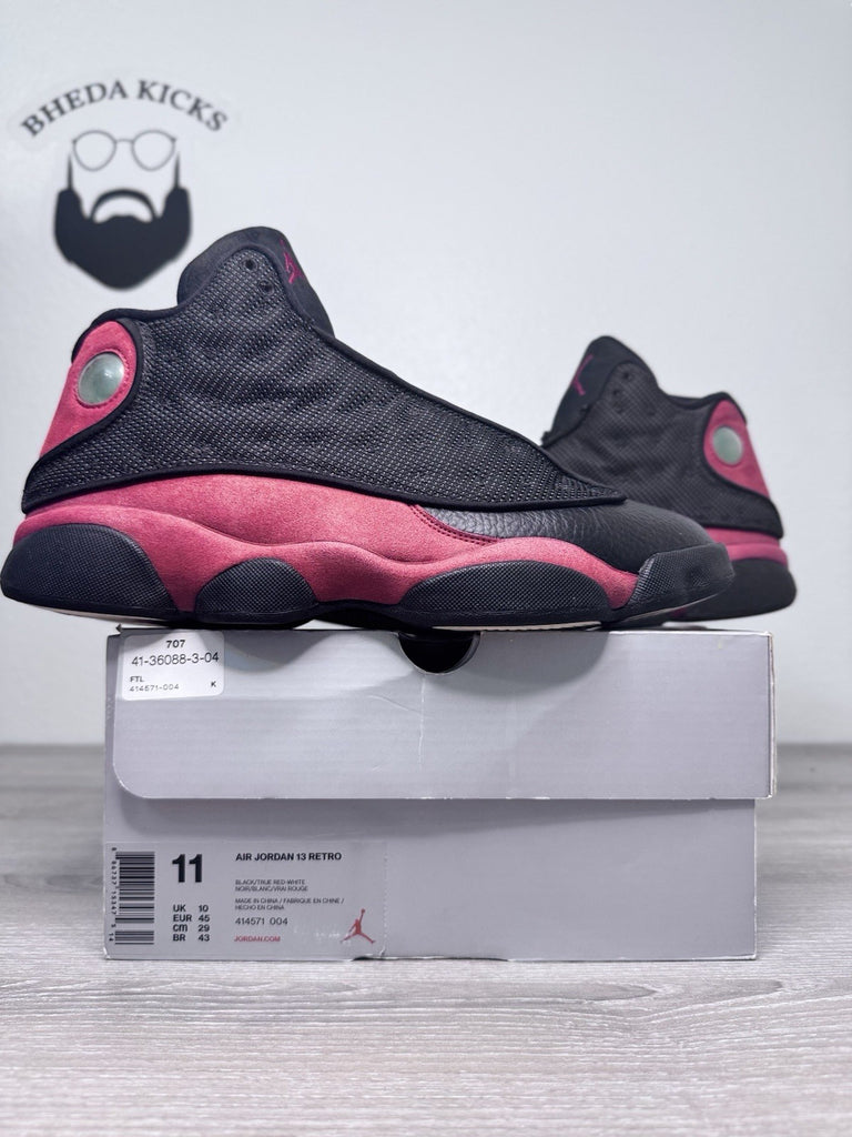 Size 11 - Nike Air Jordan 13 Bred 2017 414571-004 OG Retro Playoff Black Red