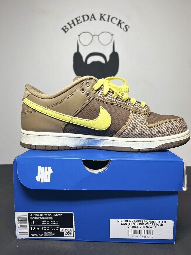 Nike Dunk Low SP Undefeated Canteen | Men's Size 11 | DH3061-200 Preowned Rare