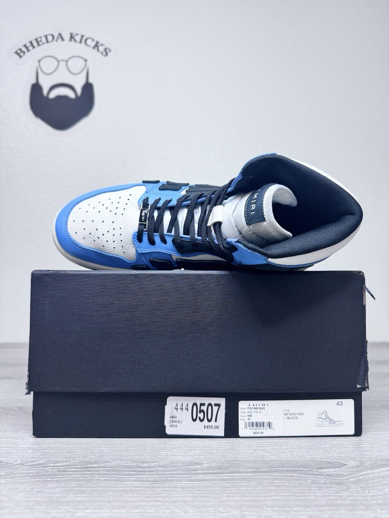 Size 43 EU/10 US - Amiri Skel Top Hi Carolina Blue Sneakers Men’s Authentic