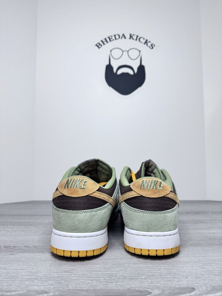 Size 15 - Nike Dunk Low Dusty Olive DH5360-300 Ugly Duckling Preowned Authentic