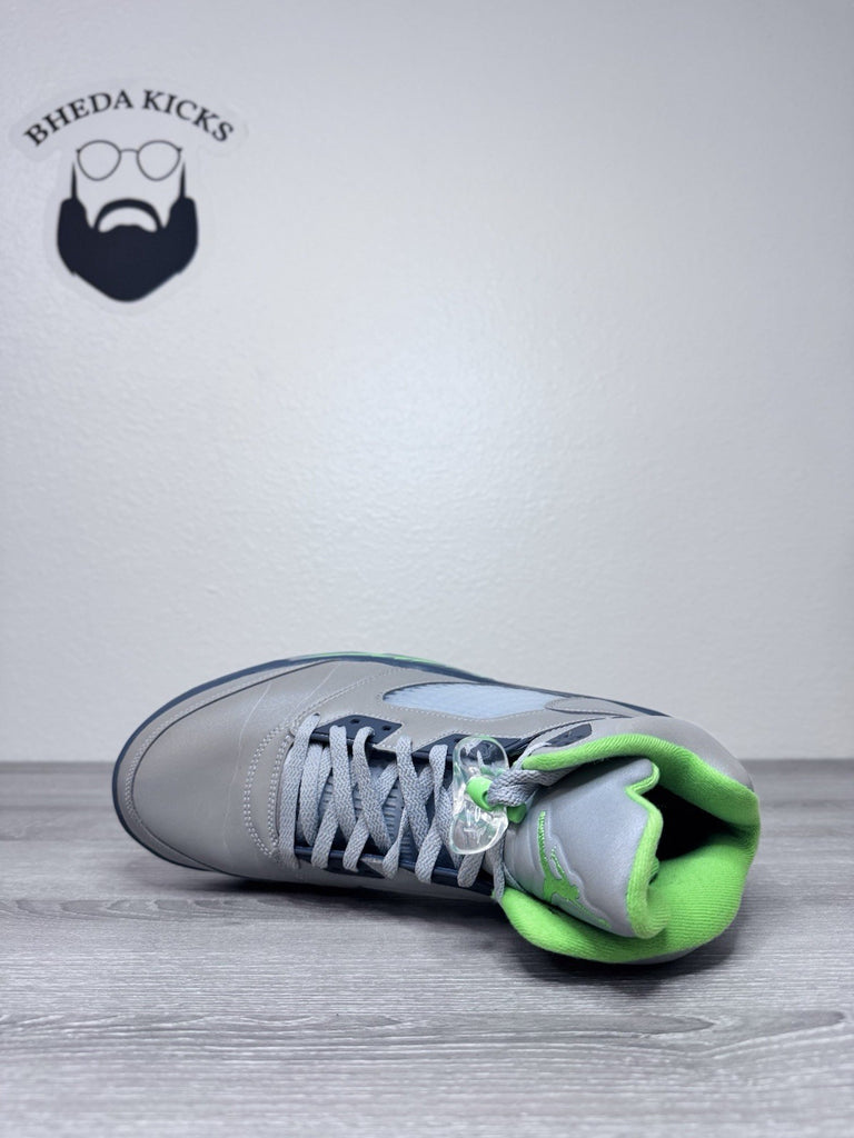 Size 12.5 - Nike Air Jordan 5 Retro Green Bean DM9014-003 Metallic Green 2022