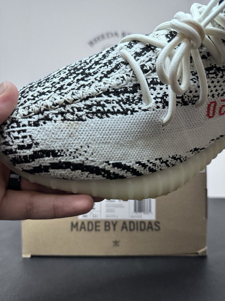 Adidas Yeezy Boost 350 V2 Zebra CP9654 Preowned Authentic Men’s Size 12