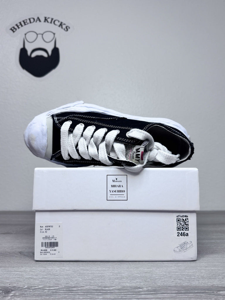 Size 42 EU/9 US - Maison Mihara Yasuhiro Hank Sole Canvas Low Preowned