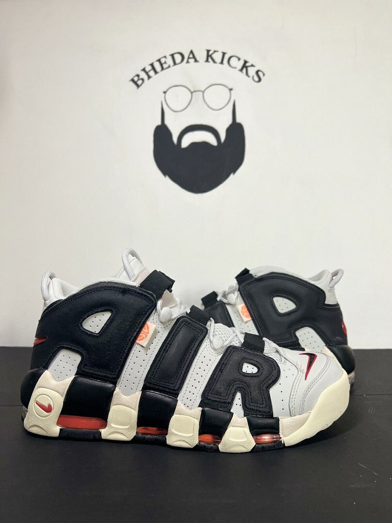 NIKE Air More Uptempo 96 Photon Dust Red Scottie Pippen Size 11.5 DX3356-001