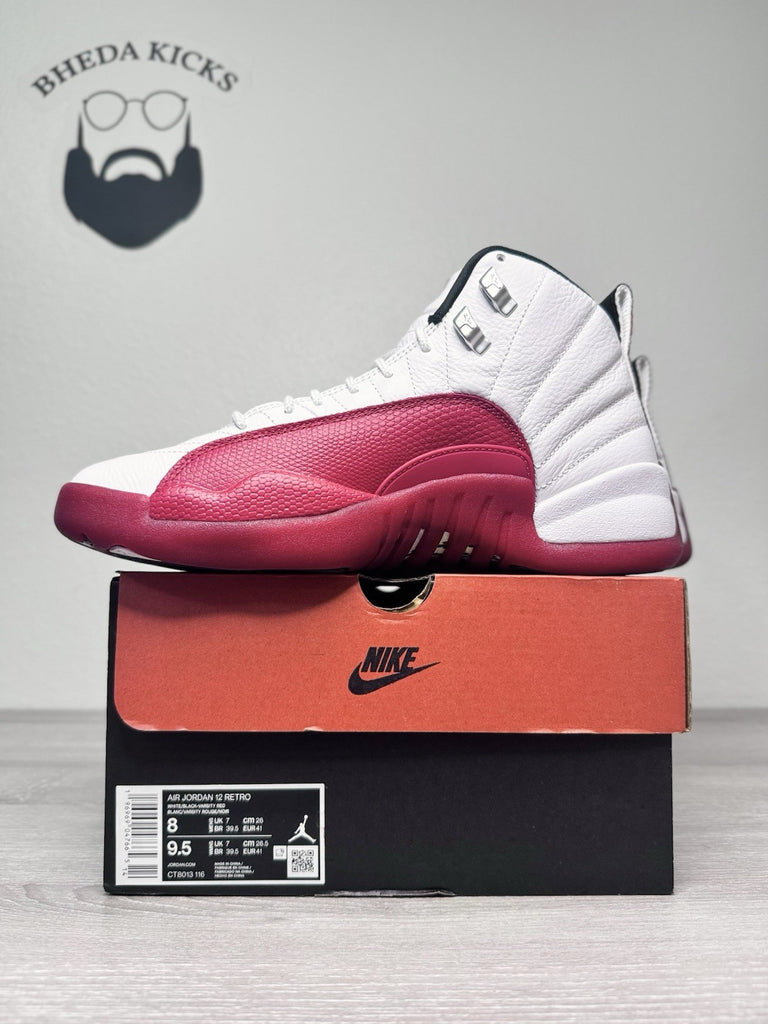 Size 8 - Nike Air Jordan 12 Retro Cherry (2023) CT8013-116 Preowned Authentic