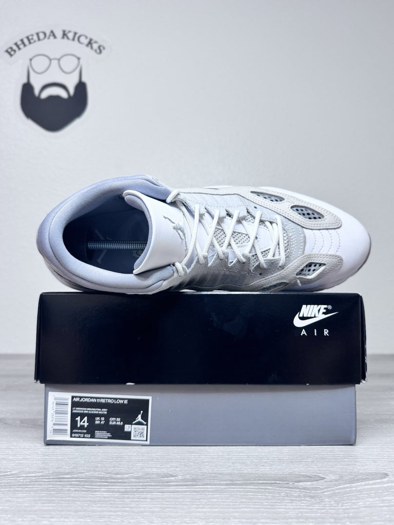 Size 14 - Air Jordan 11 Retro IE Low Light Orewood Brown 919712-102 Preowned