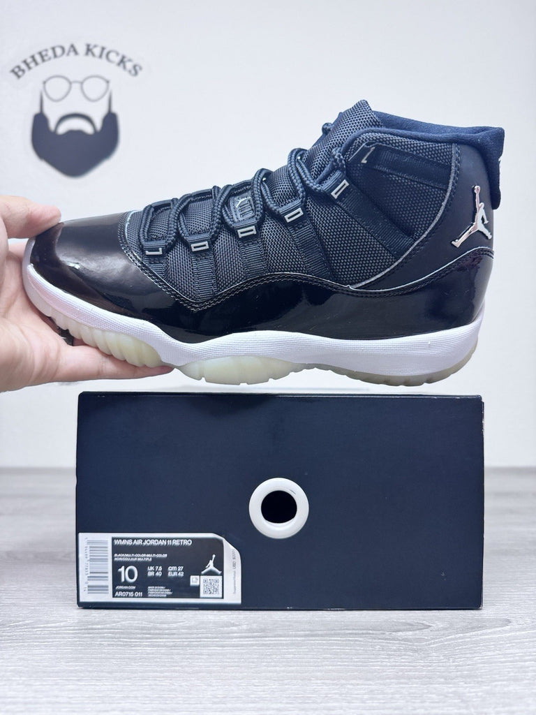 Size 10W/8.5 Men’s - Jordan 11 Retro WMNS Jubilee 25th Anniversary AR0715-011