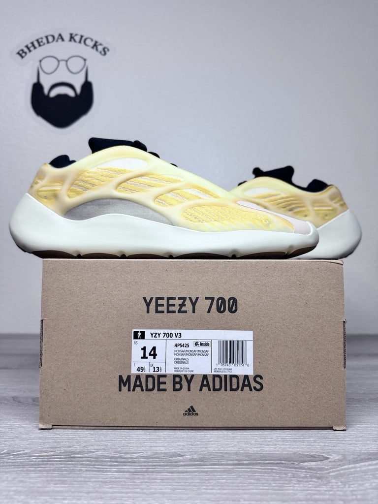 Size 14 - adidas Yeezy 700 V3 Mono Safflower HP5425 Preowned Authentic Og