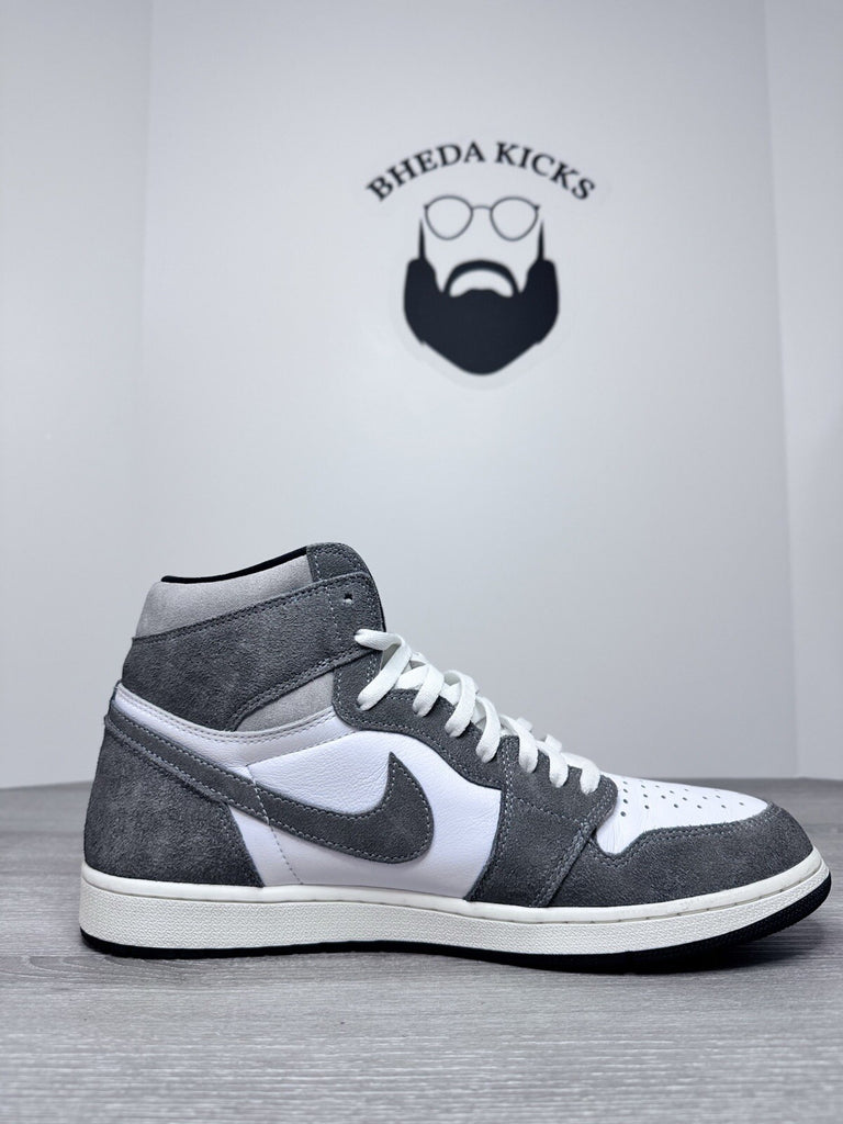 Size 14 - Air Jordan 1 Retro High OG Washed Black DZ5485051 Black Preowned