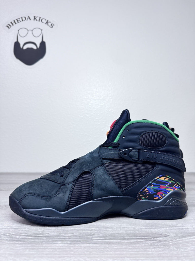 Size 13 - Air Jordan 8 Retro Tinker - Air Raid Green Black Orange (305381-004)