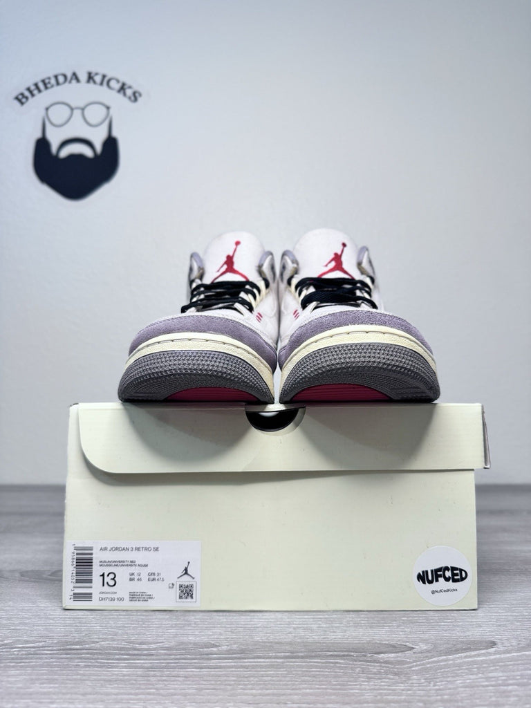 Size 13 - Air Jordan 3 Muslin (DH7139-100) Preowned Authentic Og