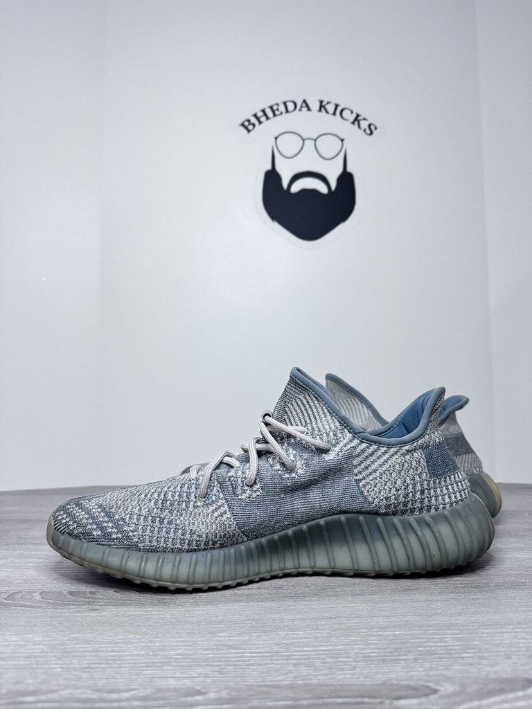 Size 14.5 - adidas Yeezy Boost 350 V2 Low Israfil Grey Blue (FZ5421) Preowned