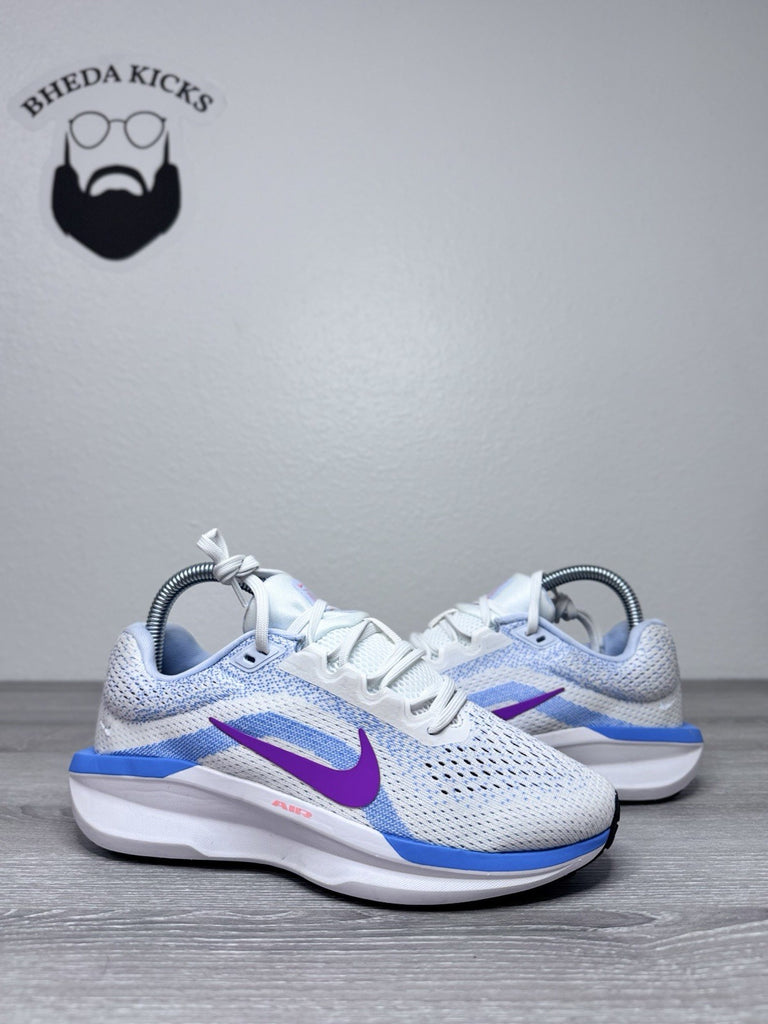 Size 6W - Nike Air Winflo 11 White Royal Hyper Violet FJ9510-103 Preowned