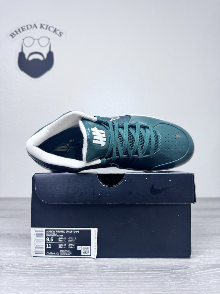 Size 9.5 - Nike Zoom Kobe 4 Protro x Undefeated Milwaukee Bucks (CQ3869-301) New