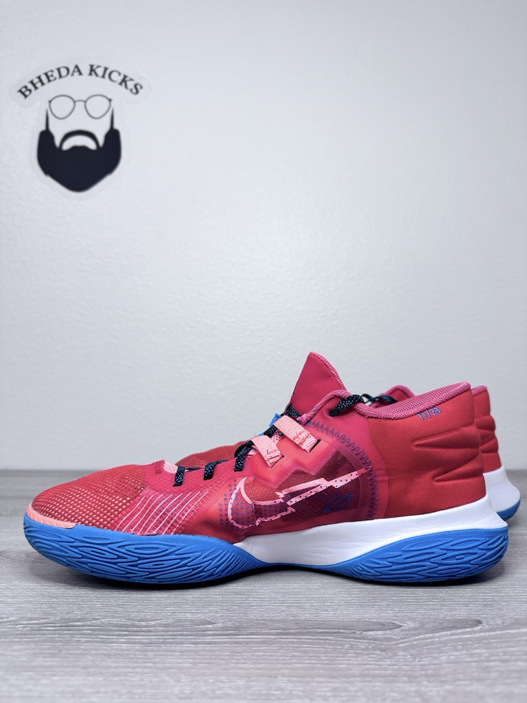 Size 16 - Nike Kyrie Flytrap V CZ4100-600 Habanero Red/Blue Hero Preowned