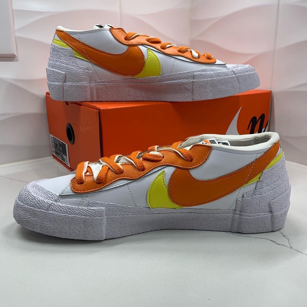 ⚡Nike Blazer Low x sacai Magma Orange DD1877-100 In hand Ready To SHIP