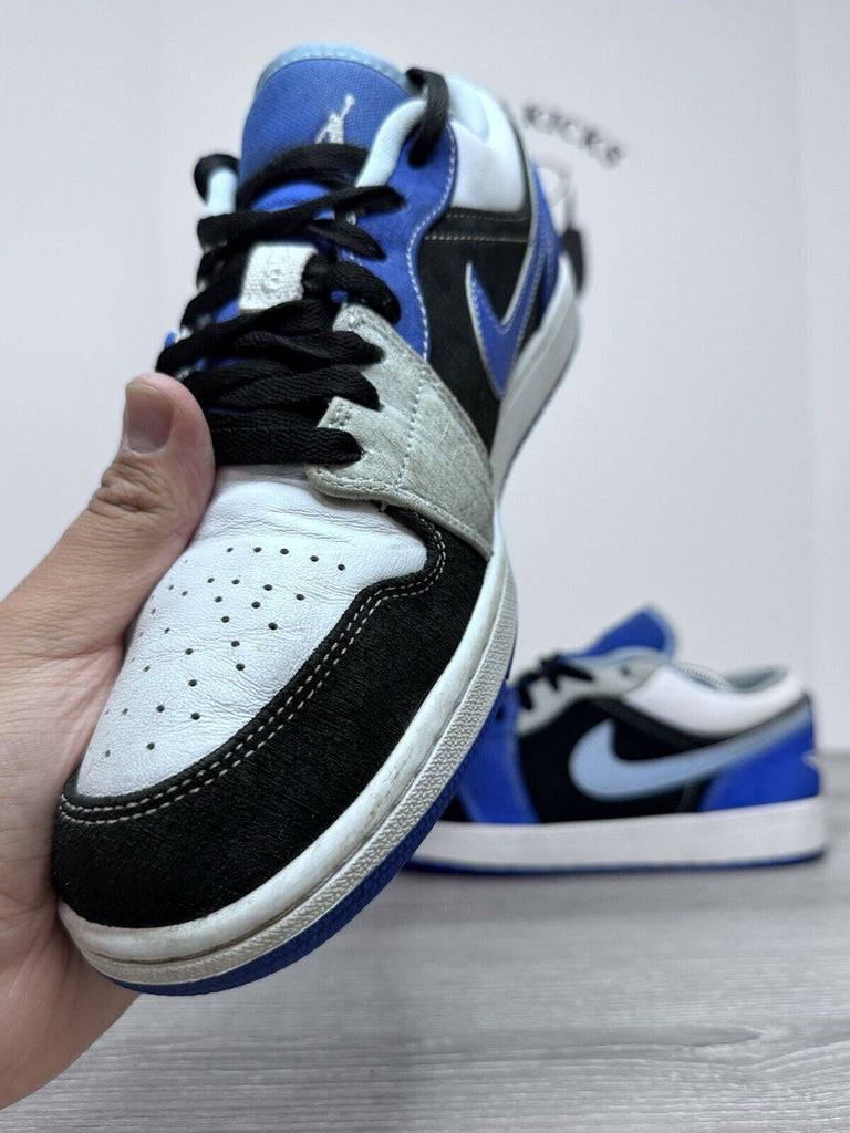 Size 11.5 - Air Jordan 1 SE Low Racer Blue Preowned Authentic DH0206-400