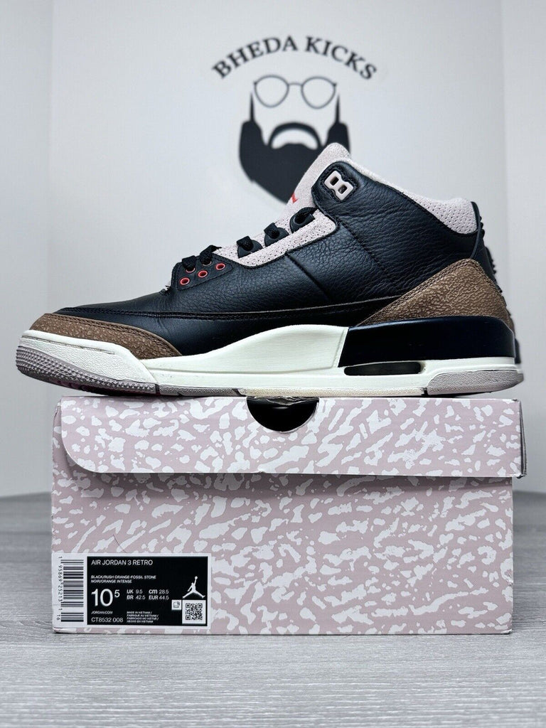 Size 10.5 - Nike Air Jordan 3 Retro Desert Elephant CT8532-008 Preowned