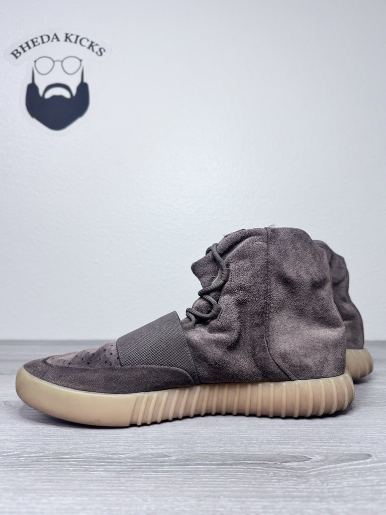 Size 14 - Adidas Yeezy Boost 750 Chocolate 2016 BY2456 Authentic Rare Preowned