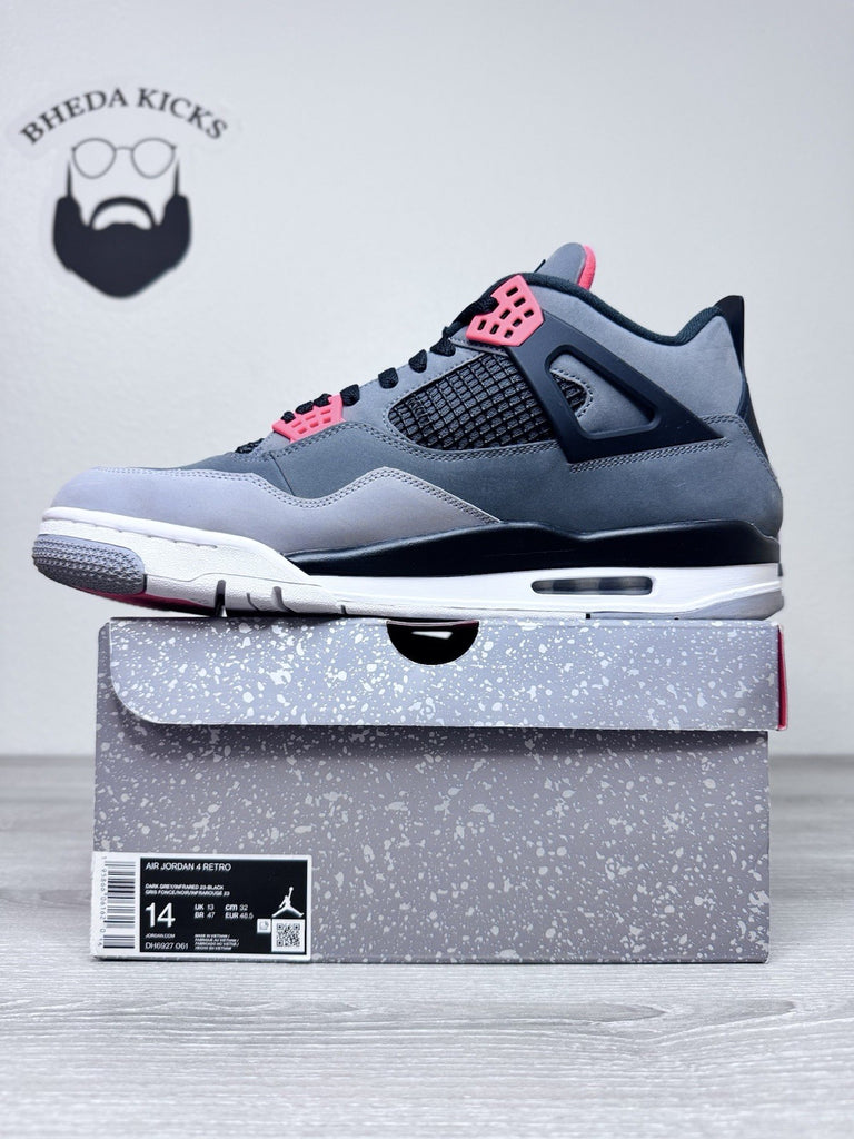 Size 14 - Air Jordan 4 Retro Infrared DH6927-061 Preowned Authentic Og