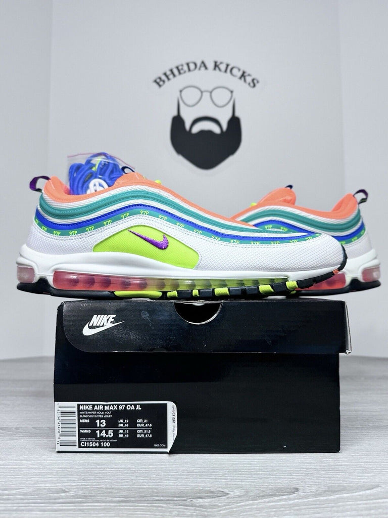 Size 13 - Nike Air Max 97 OA JL On Air London Summer Of Love CI1504-100