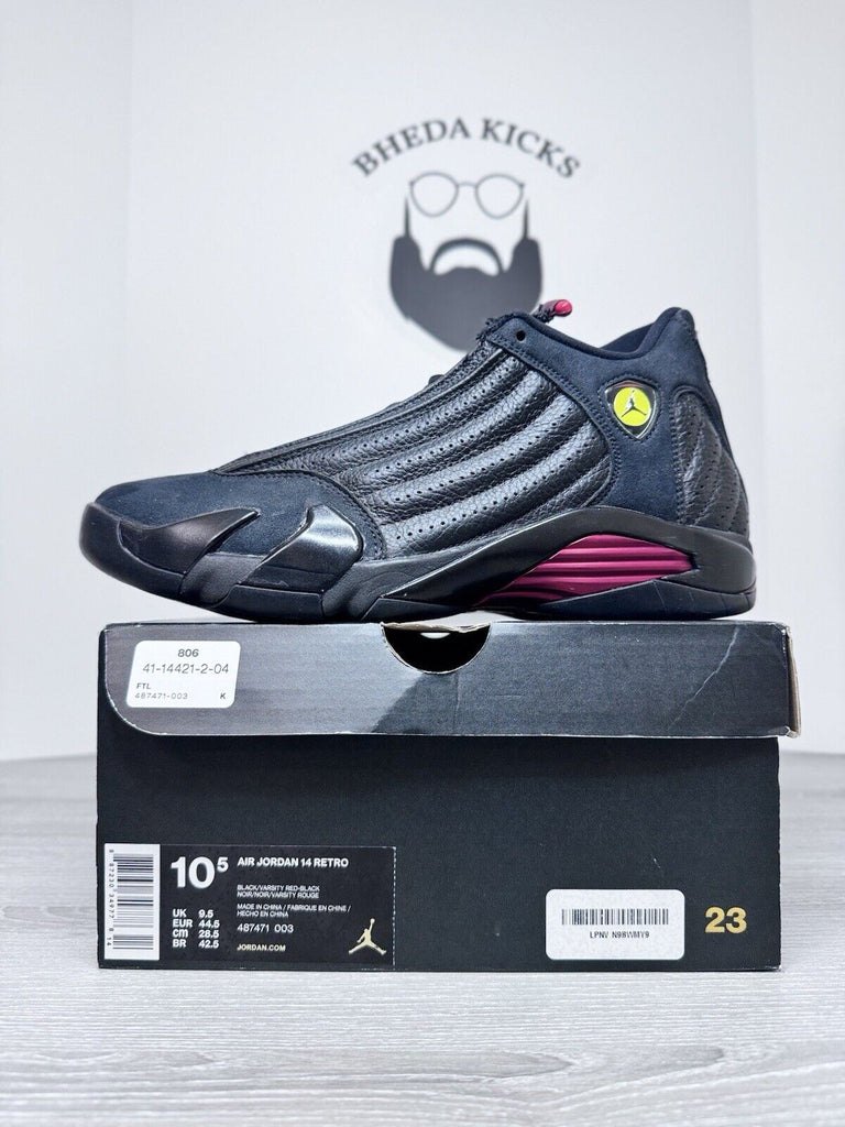 Size 10.5 - Air Jordan 14 Retro 2018 Last Shot 487471-001 Preowned