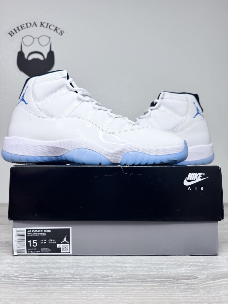 Size 15 - Nike Air Jordan 11 Retro Legend Blue Columbia CT8012-104 Brand New