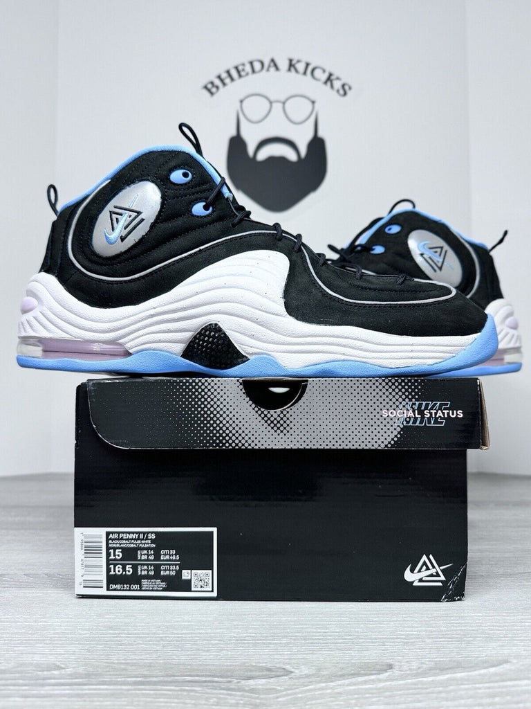 Size 15 - Nike Social Status x Air Penny 2 Playground Black (DM9132-001) NEW DS