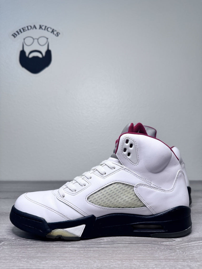Size 10 - Nike Air Jordan V 5 Retro 2013 Fire Red OG Mens 136027-100 Metallic
