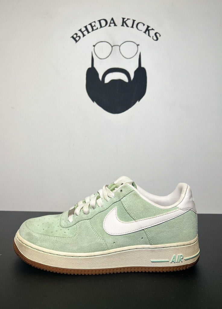 Nike Air Force 1 'Arctic Green' Mint Green Size 9 488298-309 2013 AF1 Gum Og