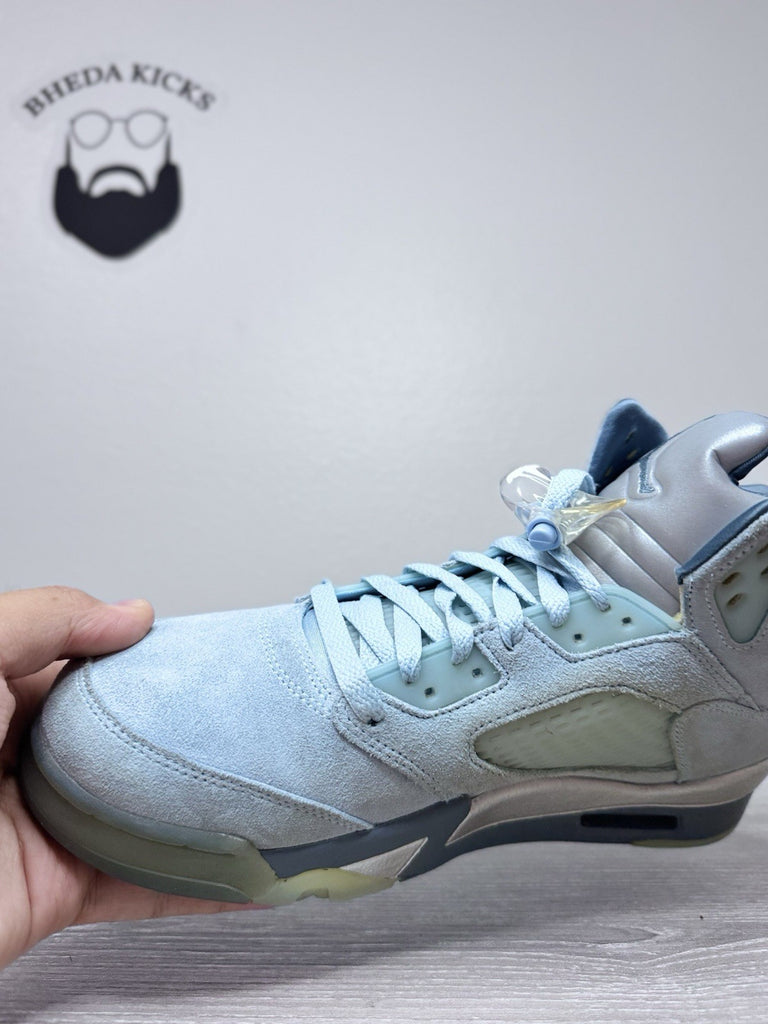 Size 11 Women’s / 9.5 M - Jordan 5 Retro Bluebird Shoes DD9336-400 Nike Sneakers