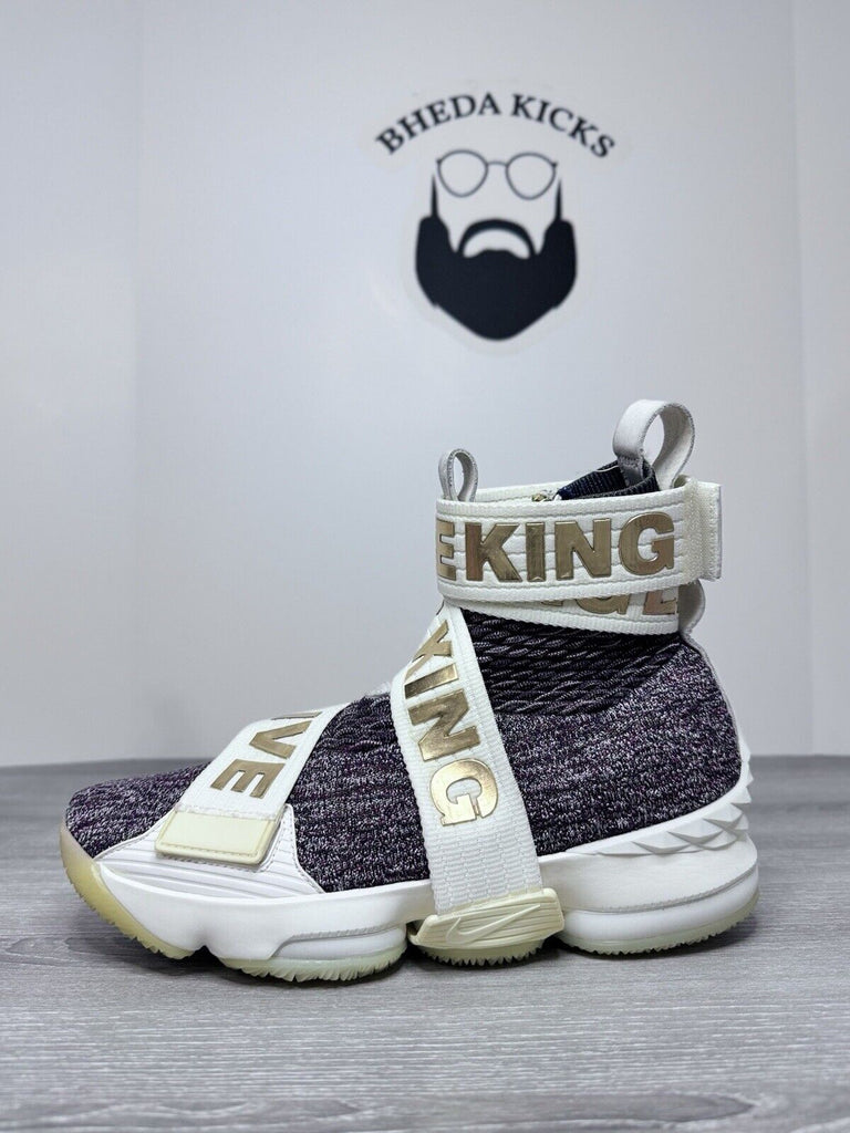 Size 8.5 - Nike LeBron 15 LIF Kith Stained Glass Long Live The King AO1068-900