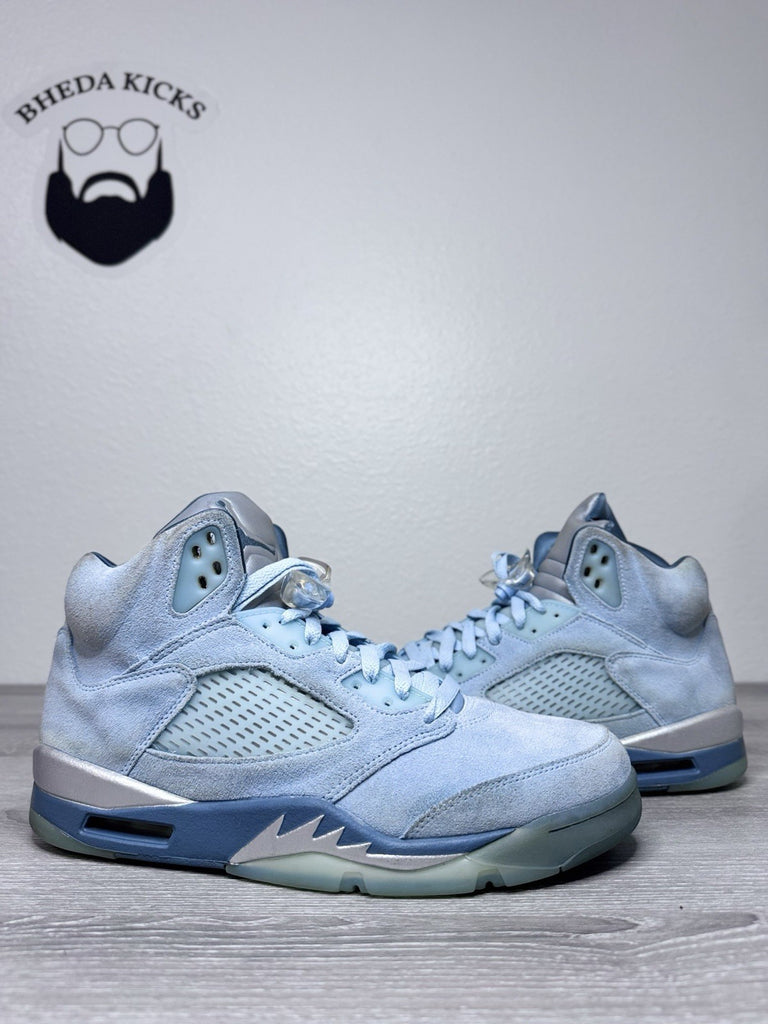 Size 11 Women’s / 9.5 M - Jordan 5 Retro Bluebird Shoes DD9336-400 Nike Sneakers