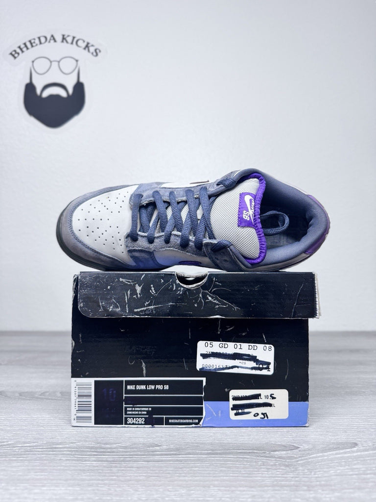 Size 10.5 - Nike SB Dunk Low Pro Purple Pigeon 2006 304292-051 Preowned