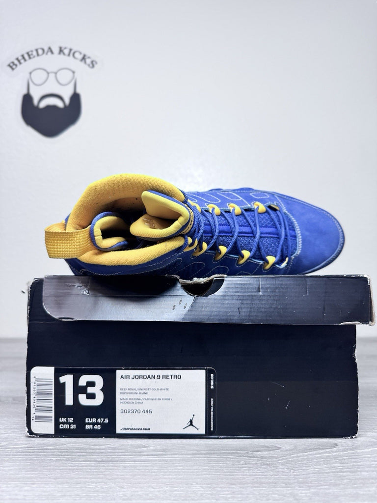 Size 13 - Nike Air Jordan 9 Retro Calvin Bailey 2012 302370-445 Men’s Preowned