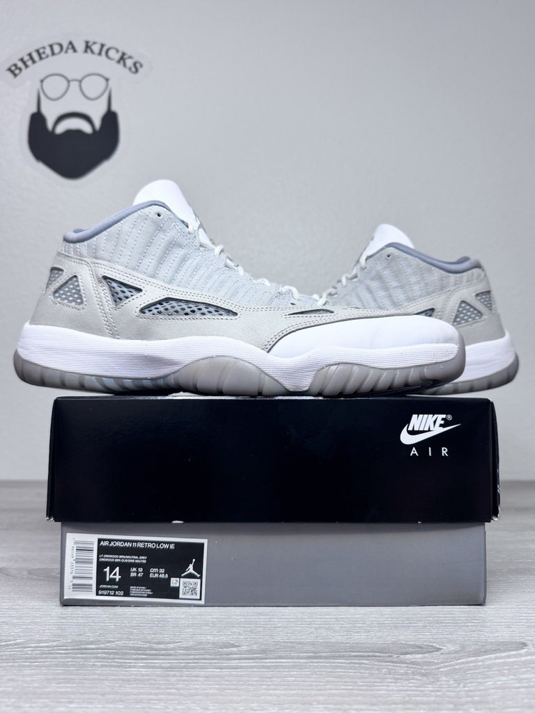 Size 14 - Air Jordan 11 Retro IE Low Light Orewood Brown 919712-102 Preowned