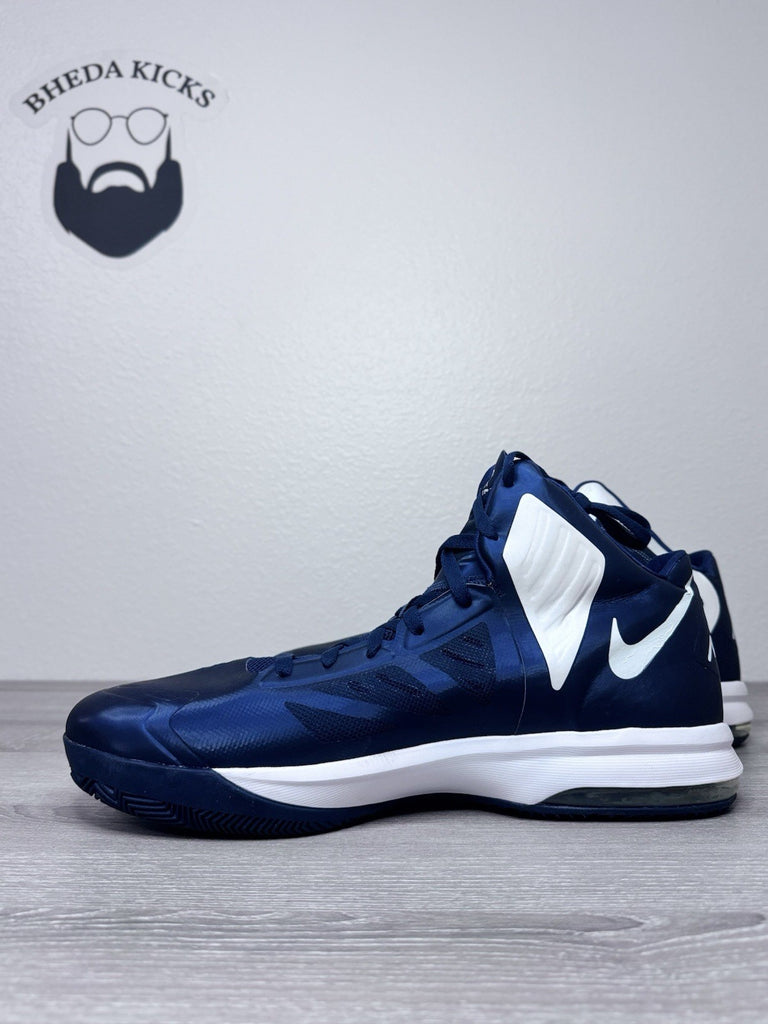 Size 17 - Nike Air Max Hyper Aggressor Blue White 524867-401 NEW Tyson Chandler