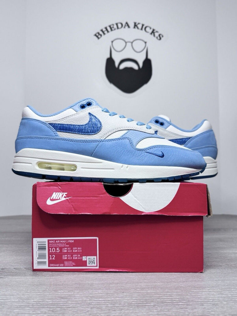 Size 10.5 - Nike Air Max 1 Premium Air Max Day Blueprint 2022 (DR0448-100)