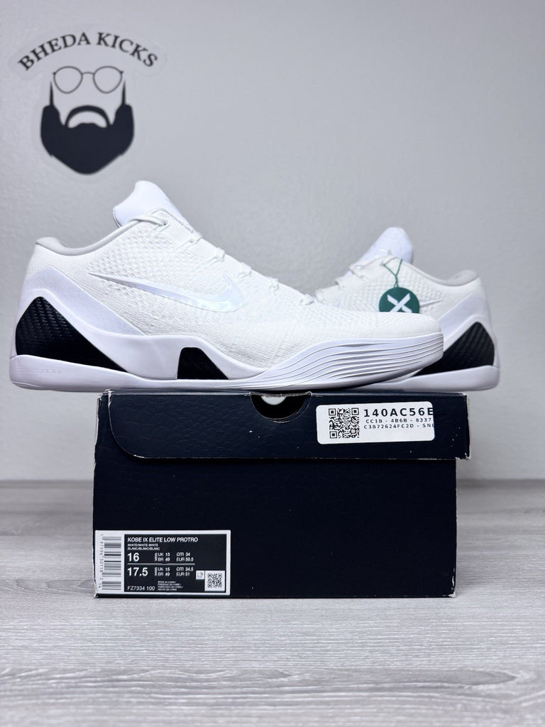 Size 16 - Nike Kobe 9 Elite Low Protro "Halo" Basketball Shoes FZ7334-100 New