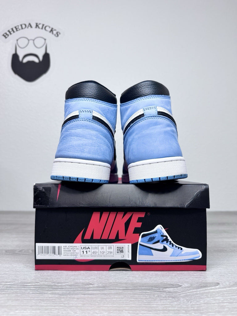 Size 11.5 - Air Jordan 1 Retro High OG University Blue UNC 2021 555088-134