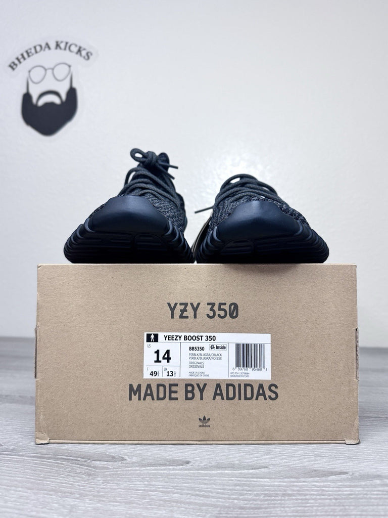 Size 14 - adidas Yeezy 350 Boost Pirate Black 2023 BB5350 Brand New