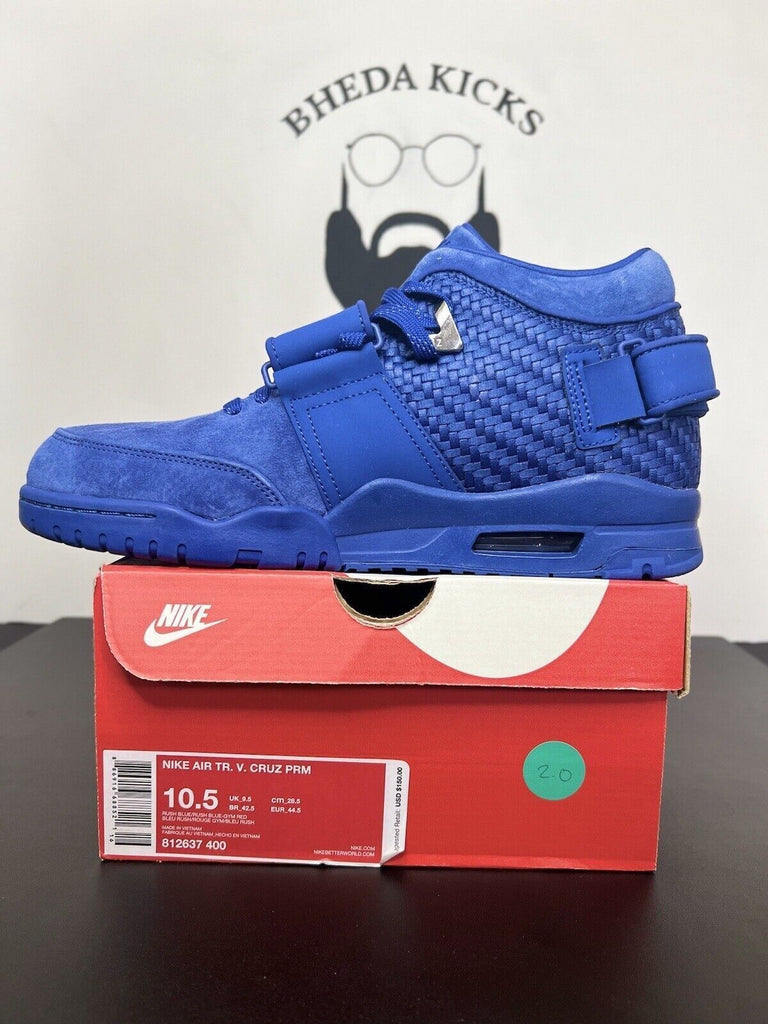 NEW Nike Air Cruz Premium Rush Blue/Gym Red-Rush Blue 812637-400 Mens Size 10.5