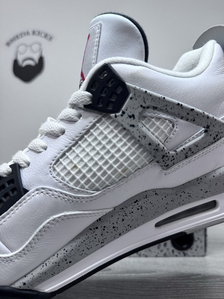Size 13 - Air Jordan 4 Retro White Cement 4 (2016) 840606-192 Preowned