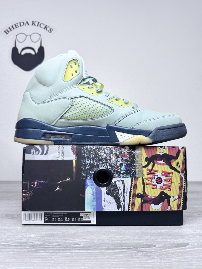 Size 14 - Nike Air Jordan 5 Retro Jade Horizon (2022)  DC7501-300 Preowned Clean