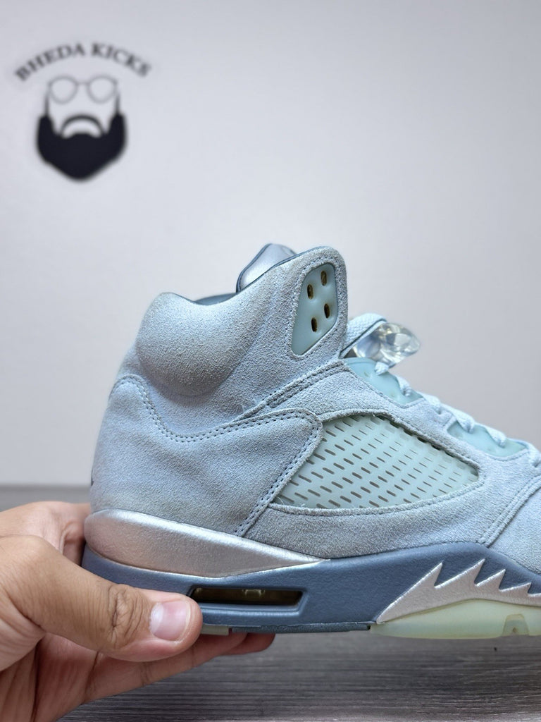 Size 11 Women’s / 9.5 M - Jordan 5 Retro Bluebird Shoes DD9336-400 Nike Sneakers