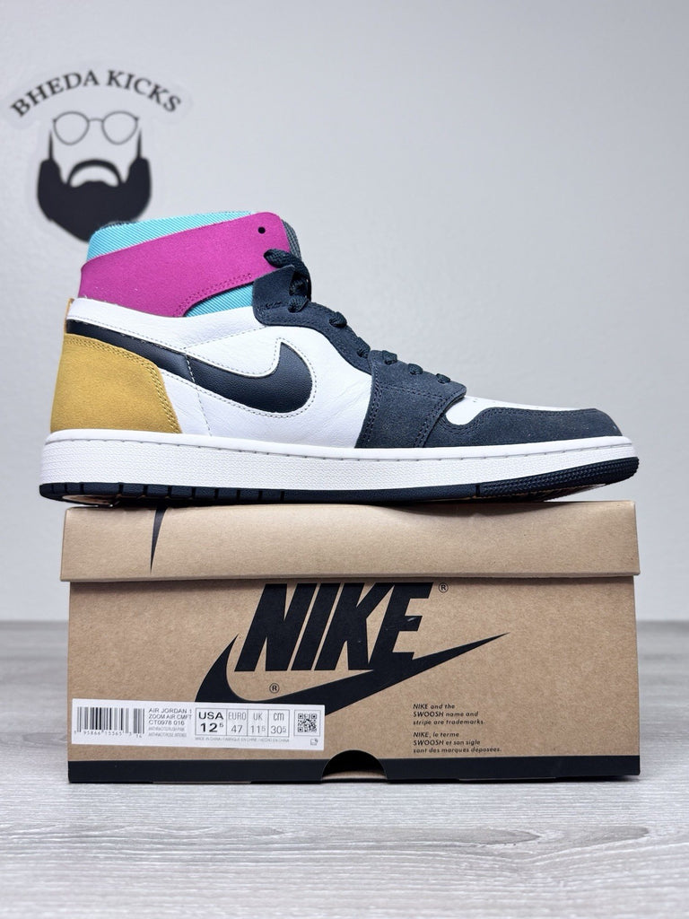 Size 12.5 - Nike Jordan 1 High Zoom Air CMFT Anthracite Men’s CT0978-016 New DS