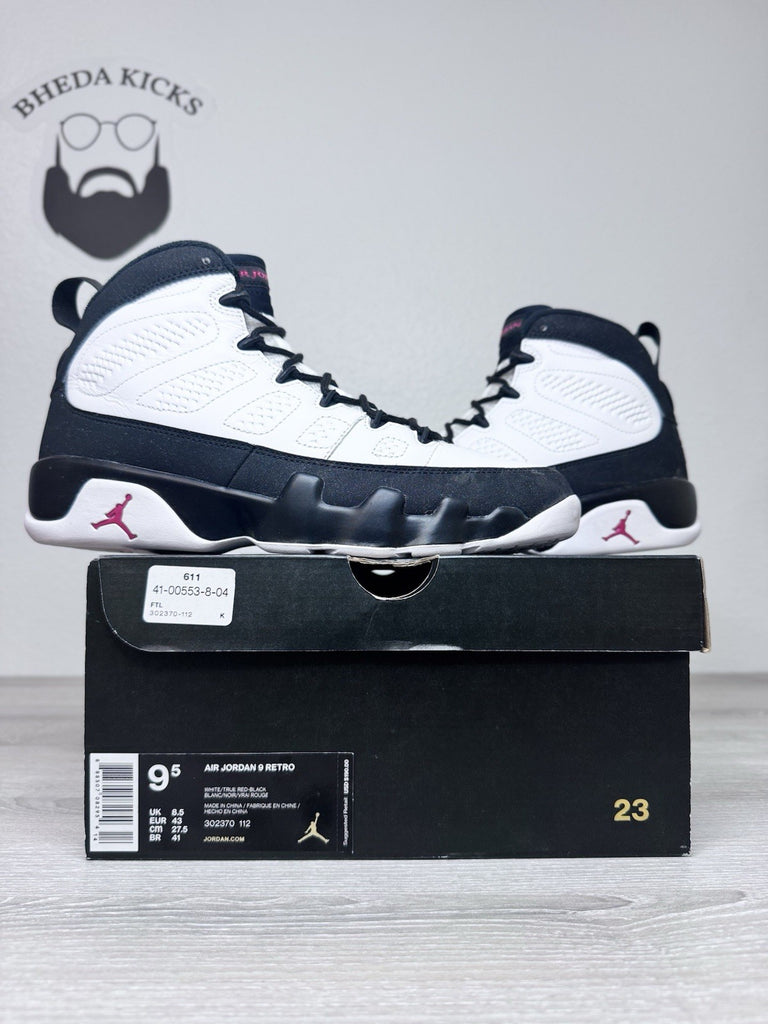 Size 9.5 - Air Jordan 9 Retro Space Jam 2016 Black Red White 302370-112 Men’s