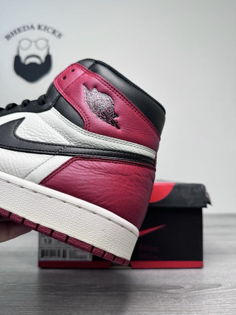 Size 13 - Jordan 1 Retro OG High Bred Toe 555088-610 Authentic Preowned