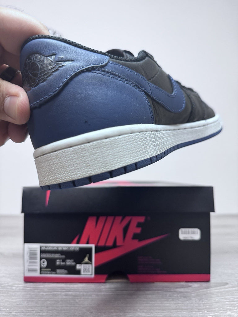 Size 9 - Nike Air Jordan 1 Low Mystic Navy CZ0790-041 Authentic Preowned